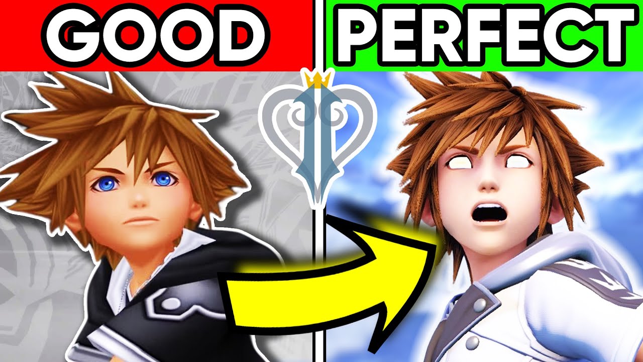 Kingdom Hearts 2 Но теперь она на самом деле ИДЕАЛЬНА!