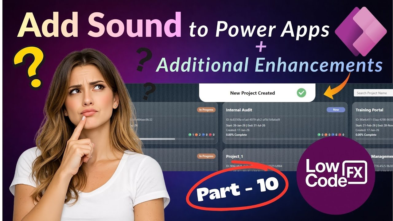 Add Sound Effects to Canvas App 🔊 | UI Enhancements – Part 10