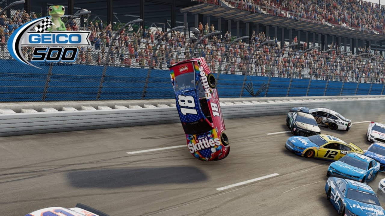 Nascar Heat 5 Talladega Crashes