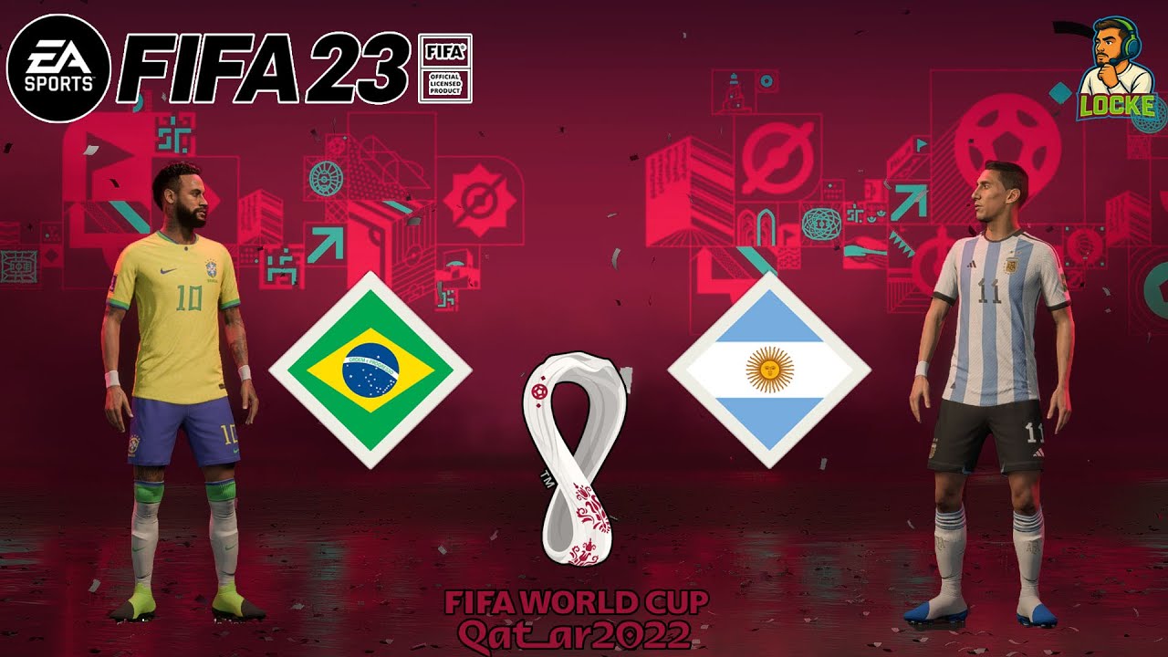 FIFA 23 | BRASIL X ARGENTINA | FINAL | FIFA WORLD CUP