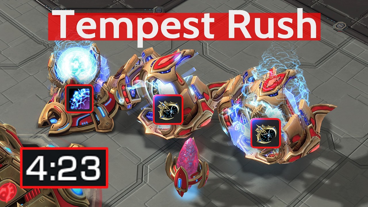 Two Time World Champ’s Sky Toss Rush is BROKEN! StarCraft 2