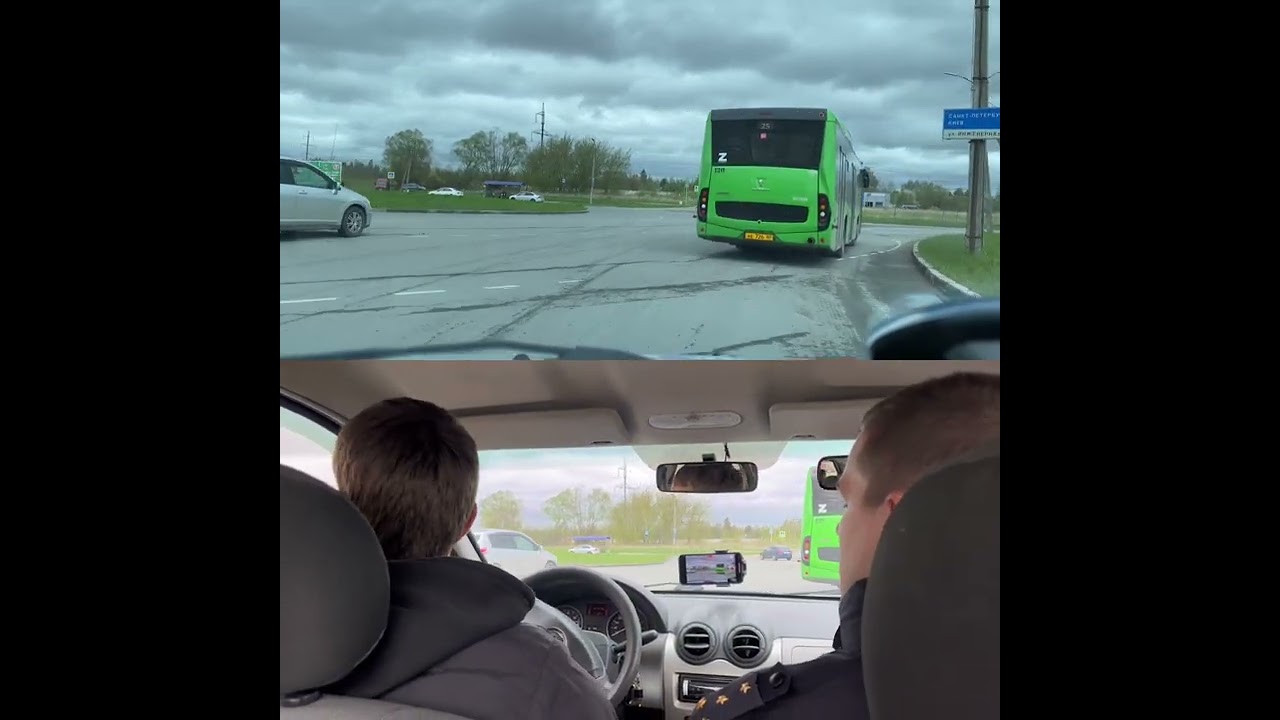 Реальный экзамен в ГАИ. Неожиданная концовка.