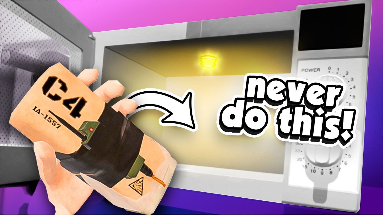 I PUT C4 IN A MICROWAVE AND DIED - Hotel R'N'R VR Update