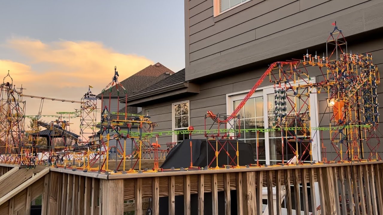 Decked Out- OUTDOOR knex ball machine