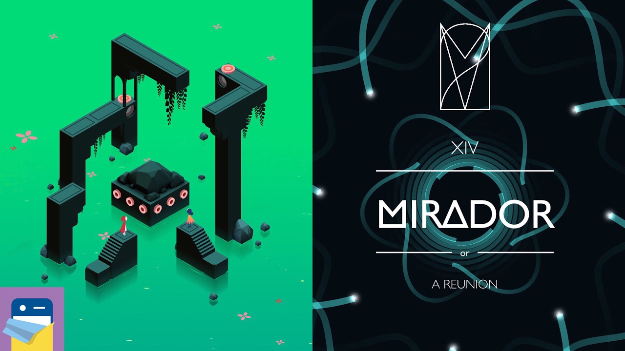Monument Valley 2: Chapter 14 (XIV) MIRADOR Walkthrough & Gameplay (by ustwo Games)