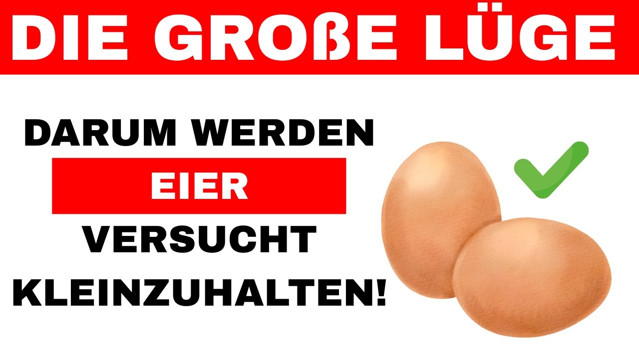 Das Unglaubliche passiert wenn Du JEDEN TAG Eier isst.