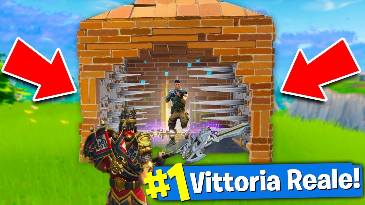 Fortnite ITA - VINCERE con una kill di TRAPPOLA!! - 10 KILLS