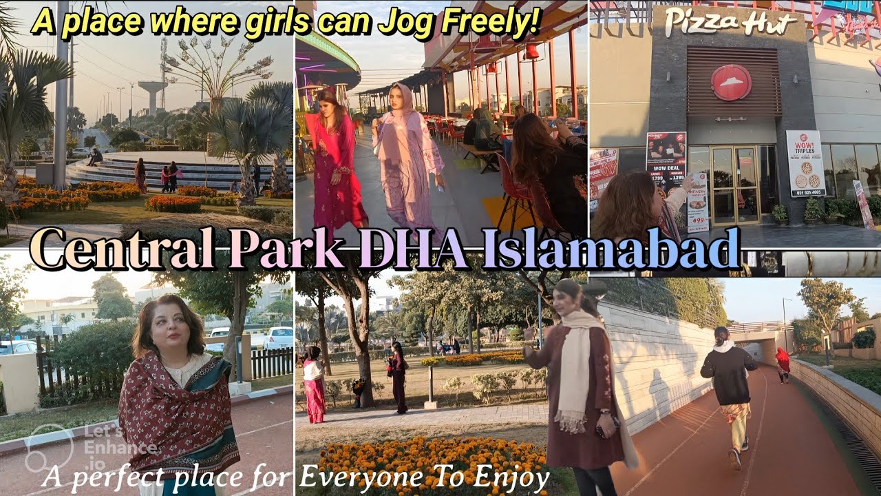 Is it Worth the HYPE?|Exploring Food Park,JoggingArea & Beauty of Central ParkDHA phase 2 Islamabad