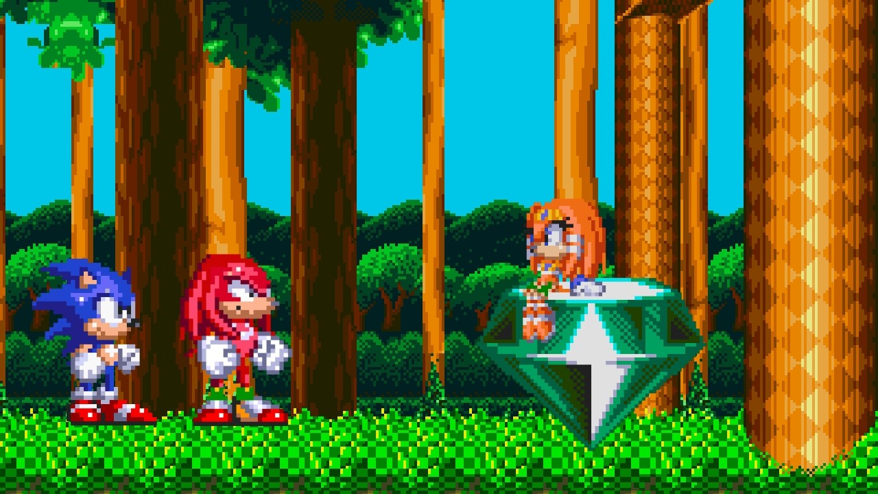 Sonic 3 A.I.R - Tikal The Echidna is the new Guardian of the Master Emerald.