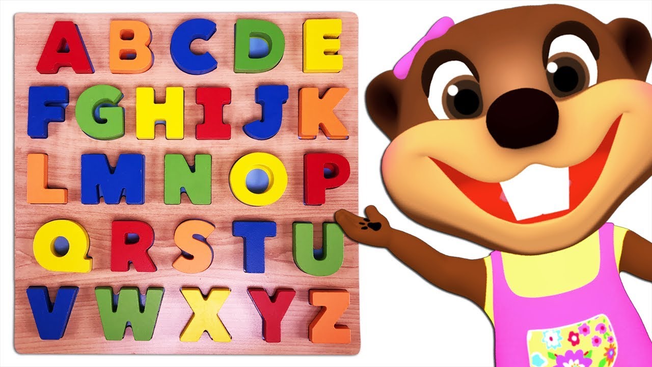 Los Niños Aprenden los Colores & ABCs Con el Juego de Rompecabezas de el Alfabeto
