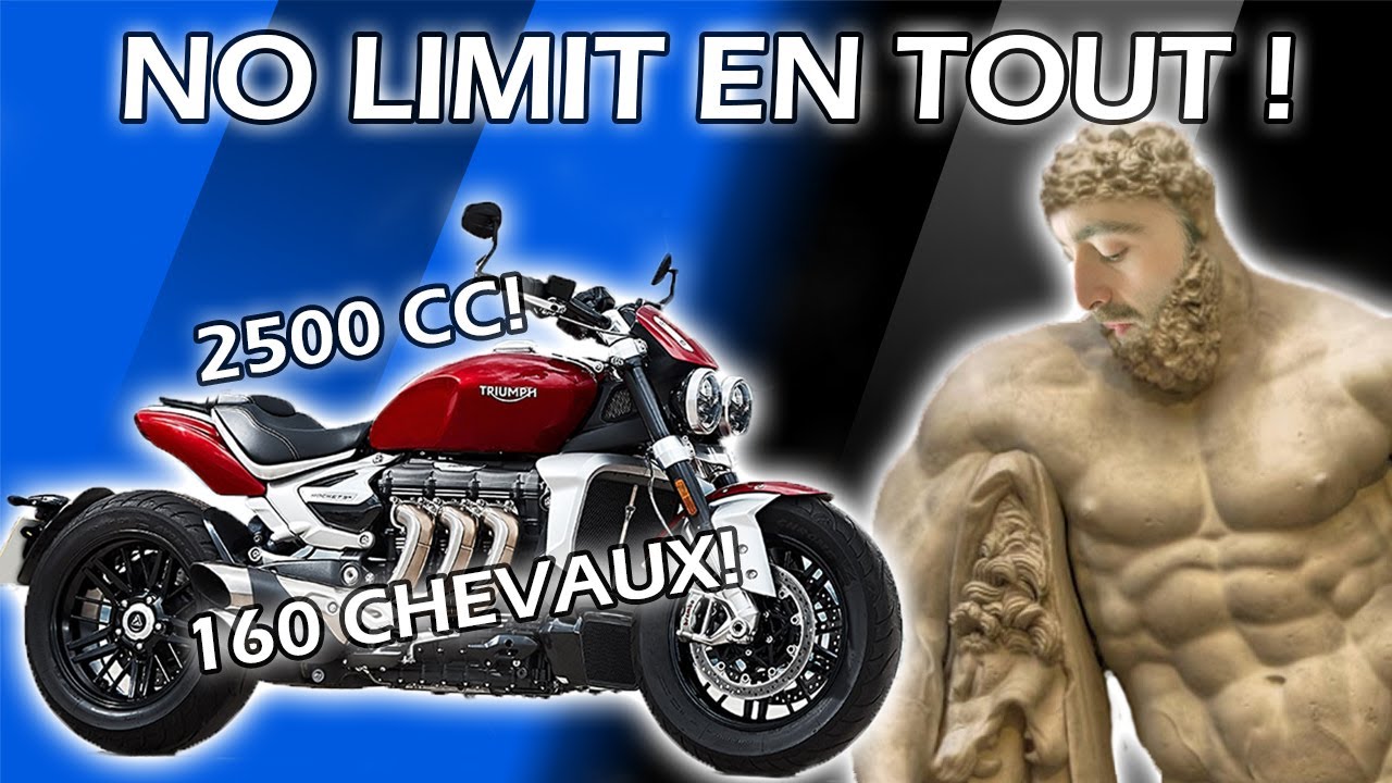 Cette moto brise toutes les limites! Essai Triumph Rocket 3 2023