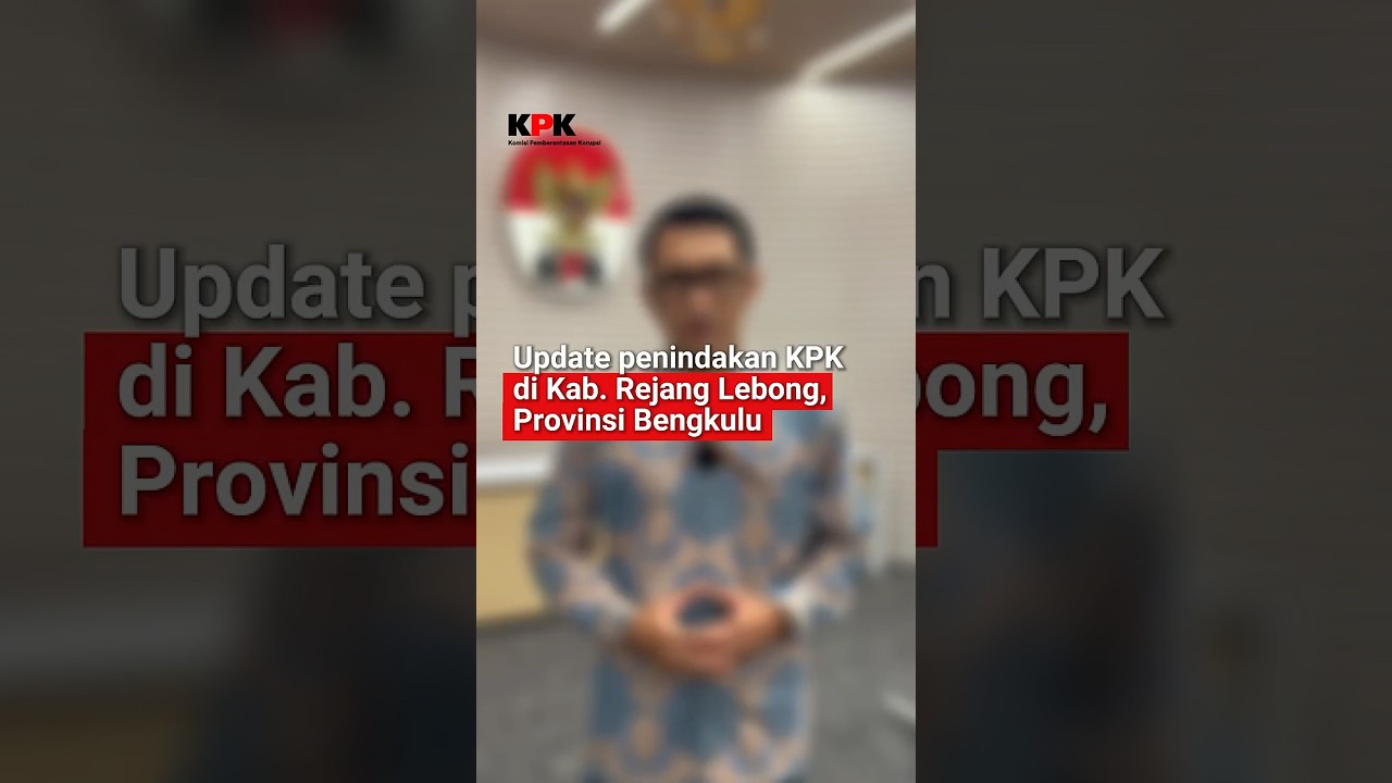 KPK mengamankan Bupati Rejang Lebong beserta dengan 8 orang lainnya dalam peristiwa tangkap tangan