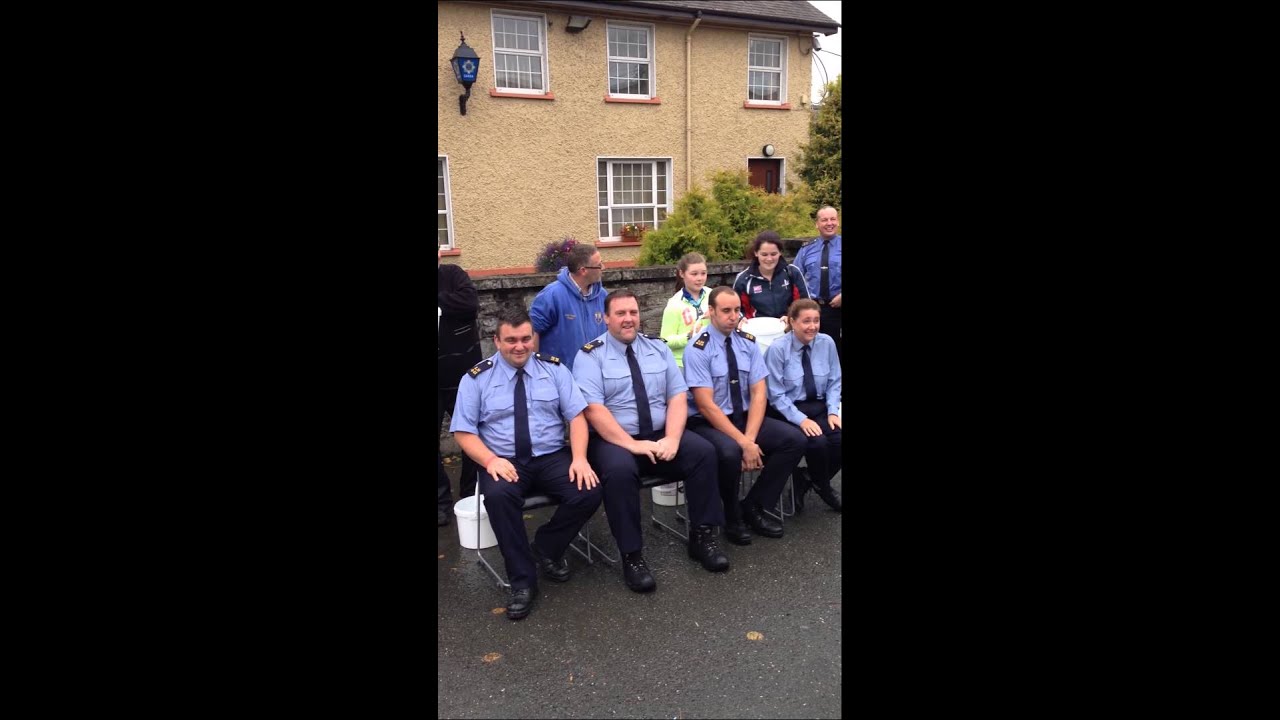 Ardee Garda ALS Ice Bucket Challenge in aid of IMNDA