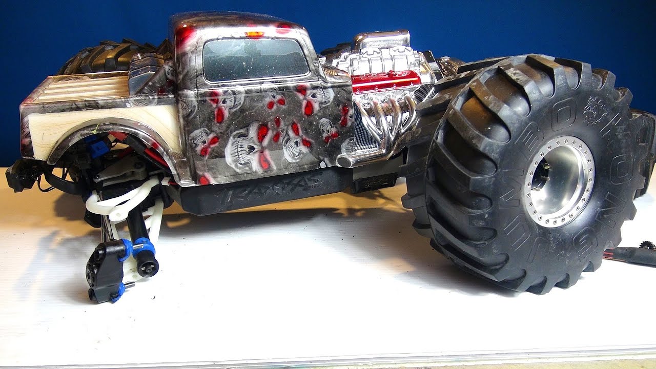 RC ADVENTURES - REAPER RAT ROD MT - What BROKE?!  Traxxas Summit 4x4 Monster Truck