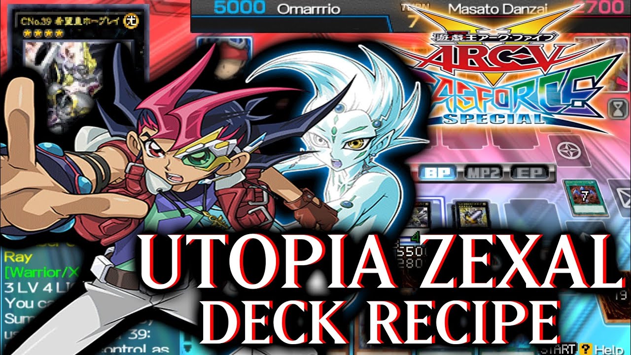 Utopia Zexal Deck - Yu-Gi-Oh! Arc-V Tag Force Special #48