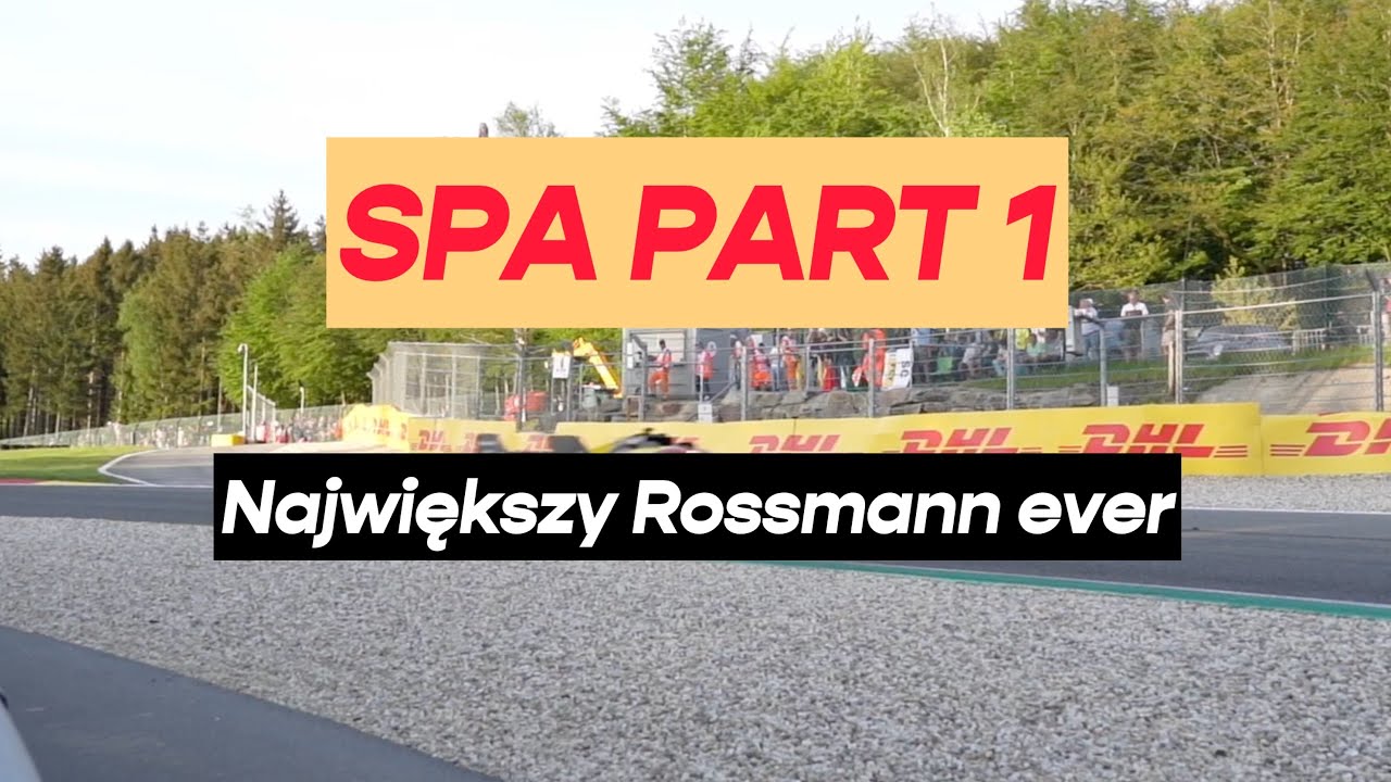 VLOG #SPA Part 1: podr&oacute;ż do Belgii pod wysokim ciśnieniem i największy Rossmann w życiu.