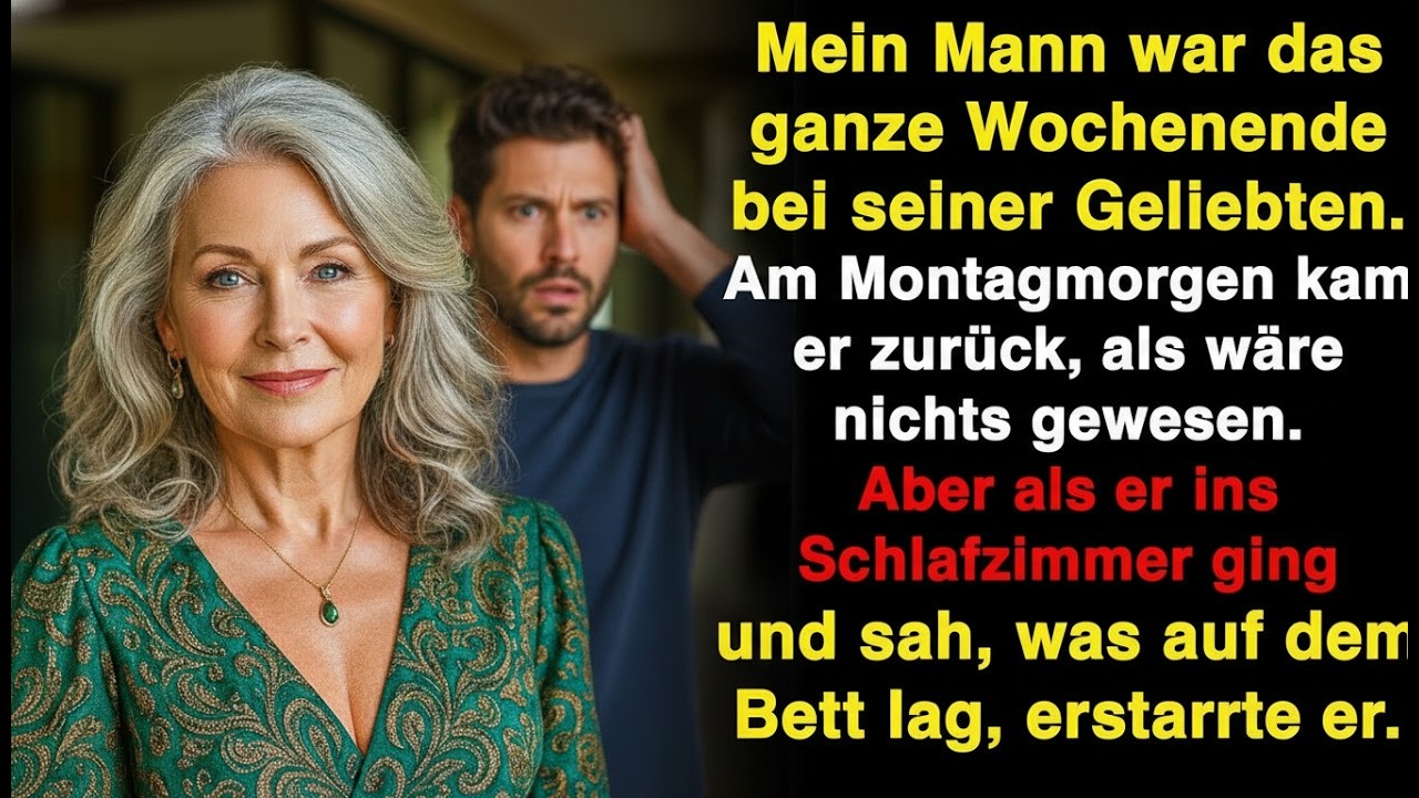Mein Mann war das ganze Wochenende bei seiner Geliebten – Als er ins Schlafzimmer ging…