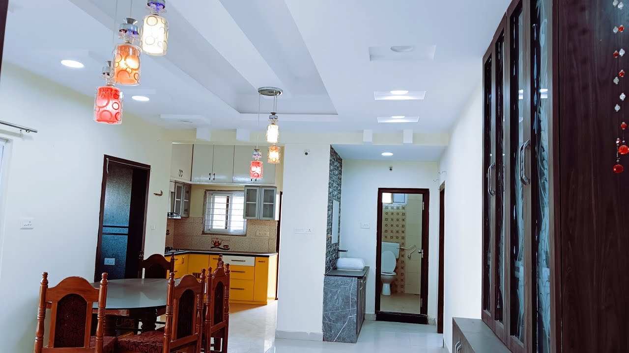 3bhk semi gated community flat for rent in Manikonda Hyderabad 