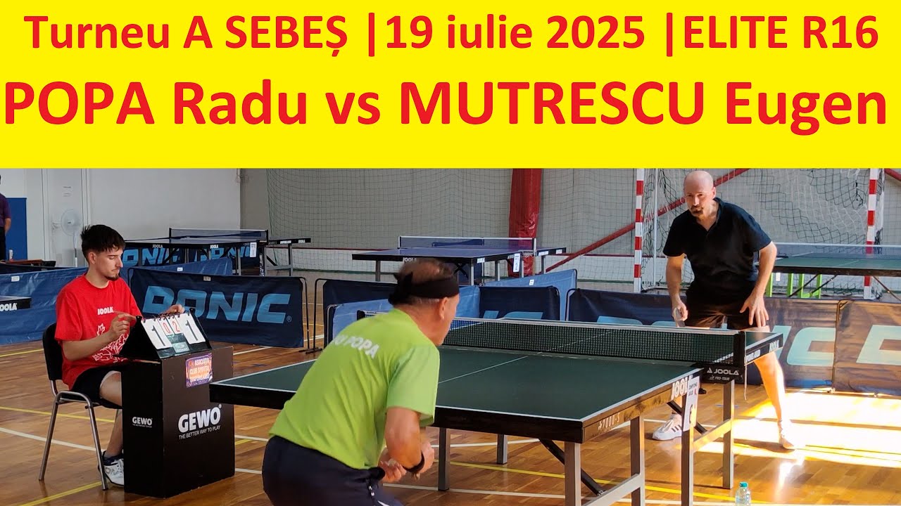 POPA Radu vs MUTRESCU Eugen |R16 Elite |Sebes 2025