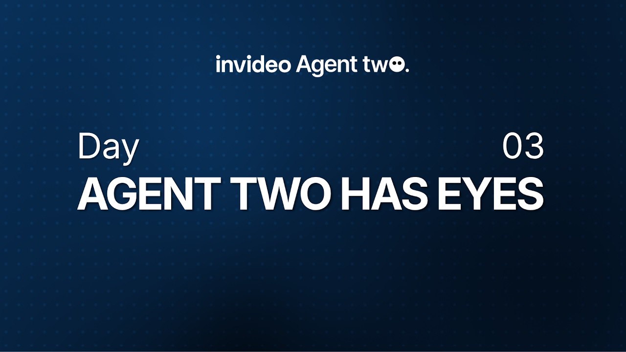 У Agent Two появились глаза: 12 дней invideo Agent Two (День 3)