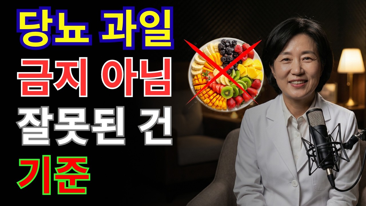 당뇨 환자가 과일을 끊는 이유, 사실은 잘못된 기준입니다| 건강 | 혈당 | 오디오북 |