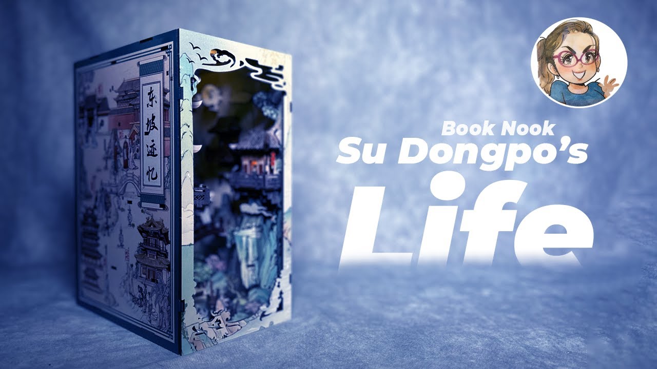 Crafting History: Creating a Su Dongpo's Life-Inspired Book Nook by Cutebee