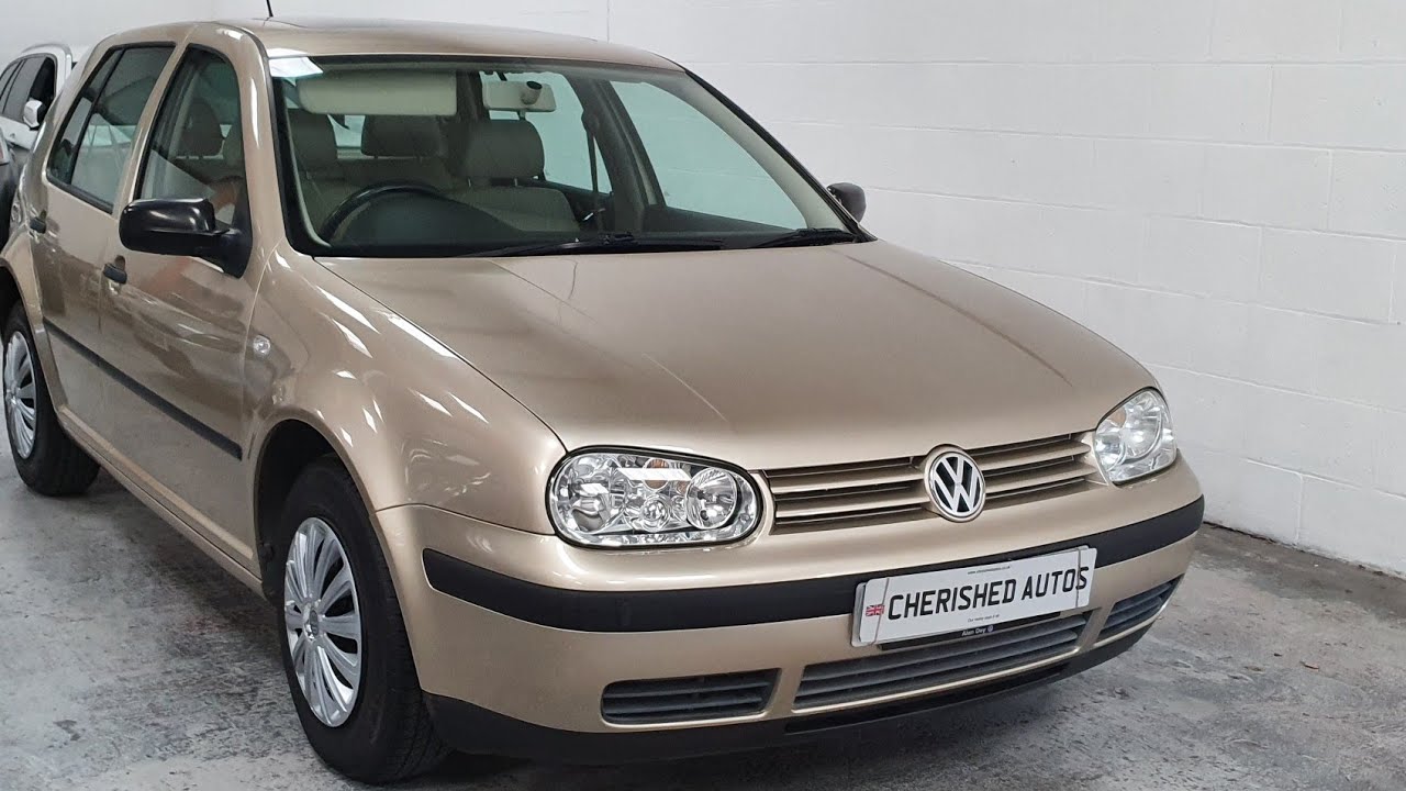A *1 IN A MILLION*(2002) TIMEWARP VW GOLF SE AUTOMATIC WITH AN AMAZING 26,000 GENUINE MILES* 👌WOW