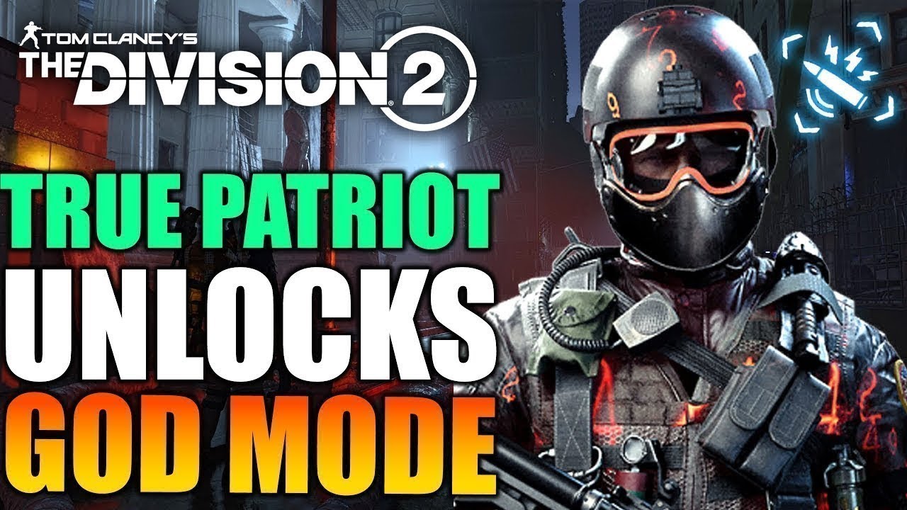 WE BROKE TRUE PATRIOT BUILD WITH TINKERER - 98% DON'T KNOW ABOUT THIS NEW COMBO! The Division 2 SoLo
