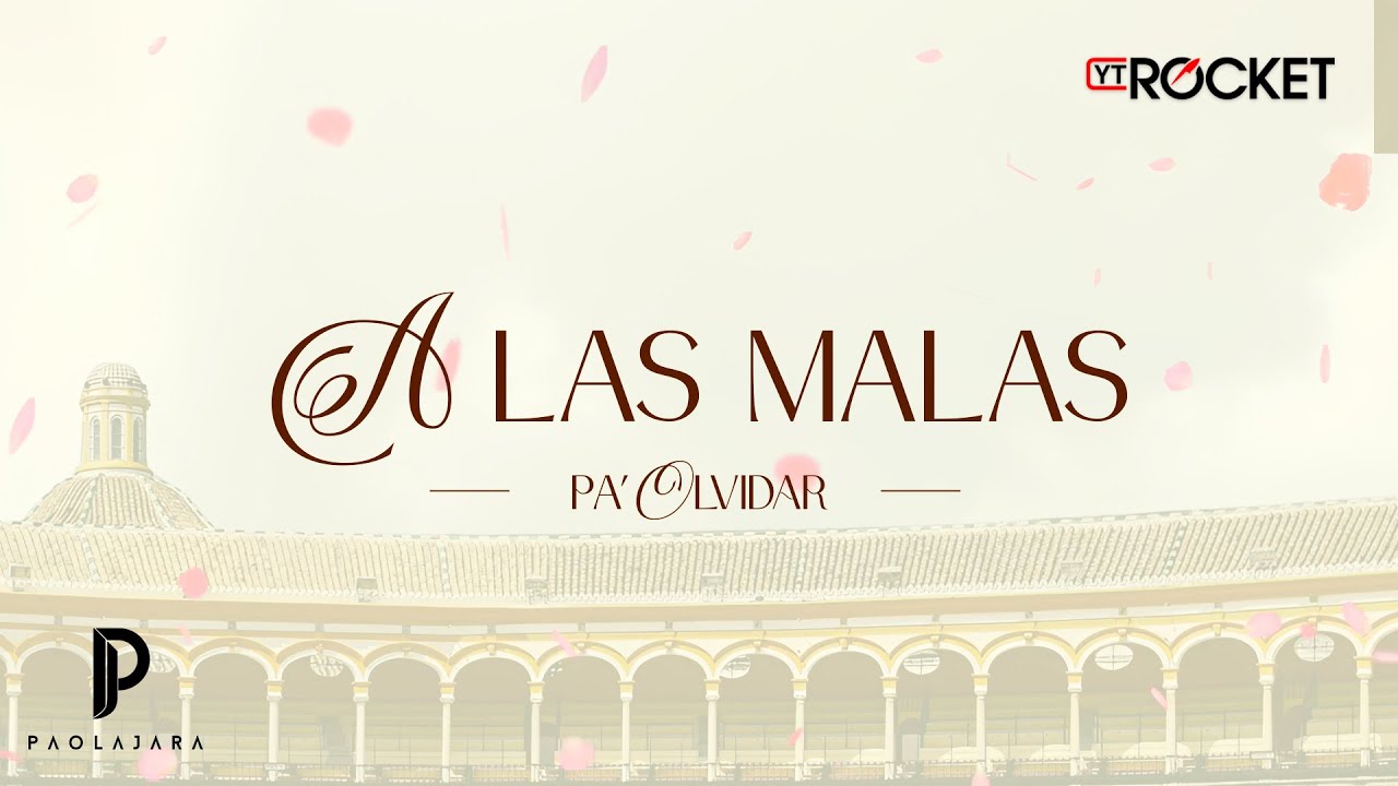 Paola Jara - A Las Malas (Video Lyric)