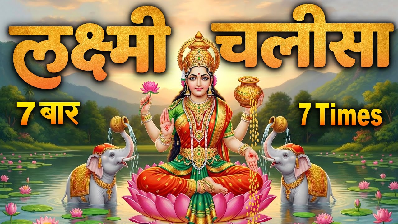 श्री लक्ष्मी चालीसा | Lakshmi Chalisa | धन प्राप्ति मंत्र | Lakshmi Chalisa Full Audio