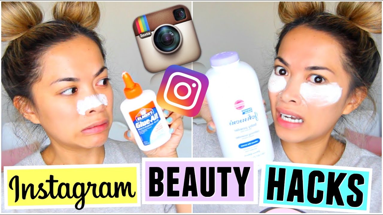 Instagram BEAUTY HACKS Tested! Part 2!
