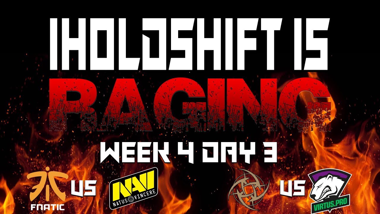 IHOLDSHIFT IS RAGING! Paladins PPL Week 4 Day 3 / EU / NaVi vs FNATIC / NiP v Virtus Pro