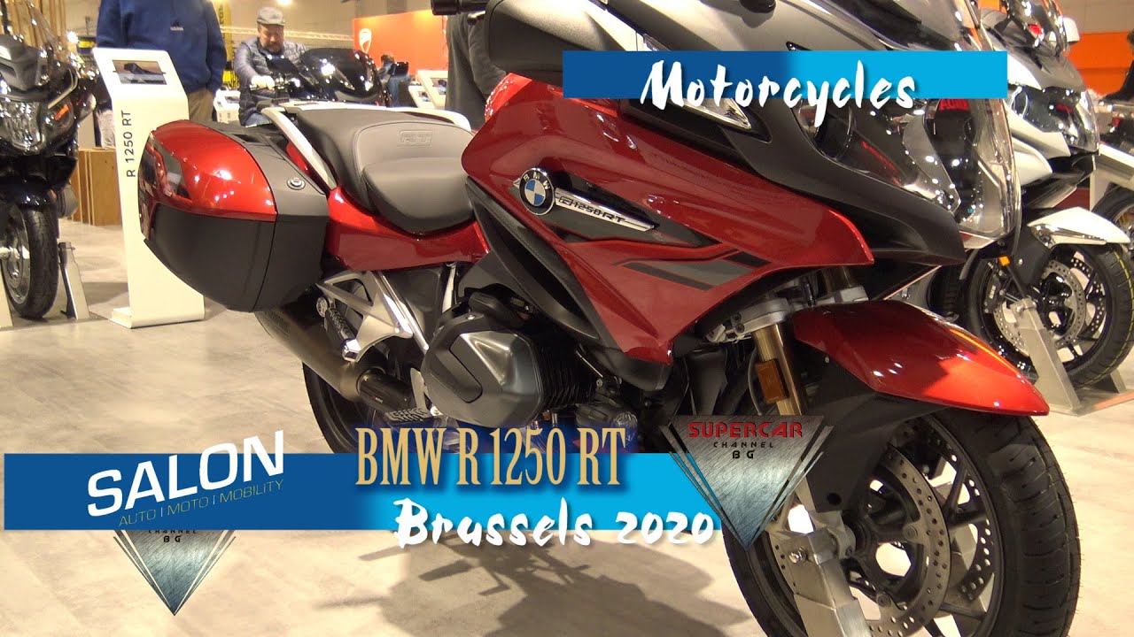 2020 BMW R 1250 RT Motorcycle Walkaround Brussels Motor Show