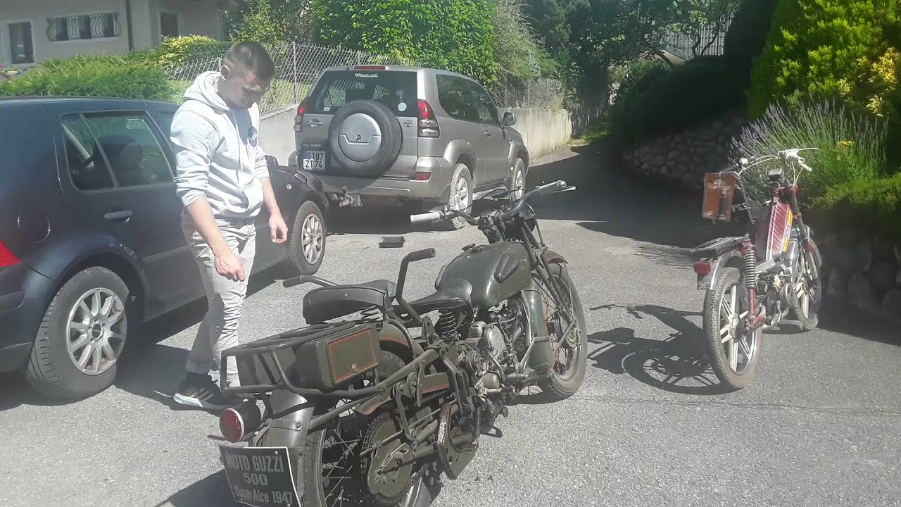 MOTO GUZZI 500 Super Alce 1947