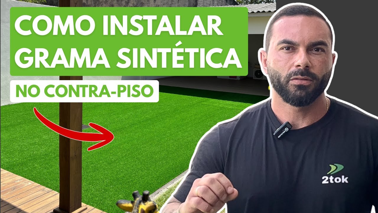Aprenda a Instalar Grama Sintética no Contrapiso do Jeito Certo