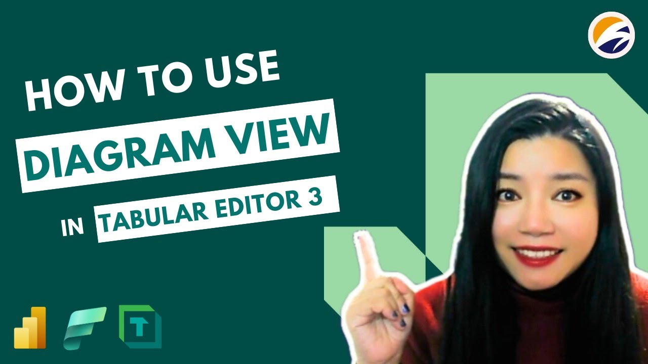 How to use Diagram View in #TabularEditor 3 for #PowerBI Semantic Models #modelling #productivity
