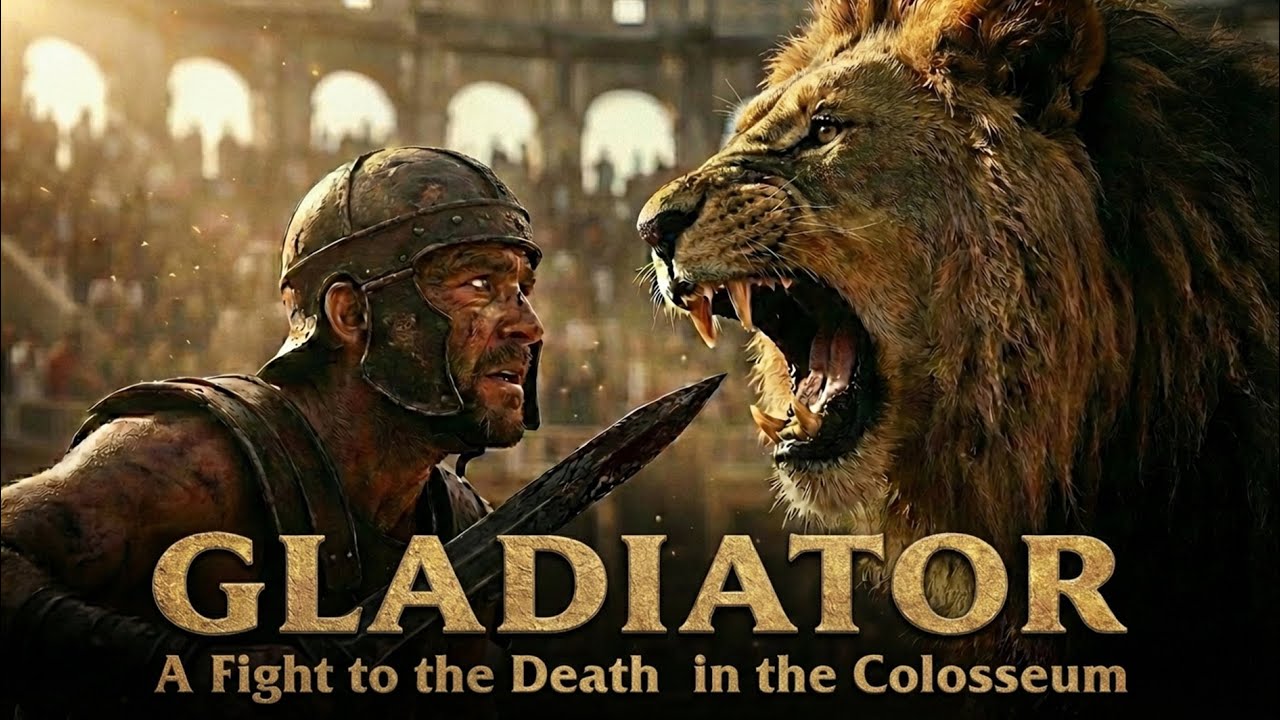 GLADIATOR – A Fight to the Death in the Colosseum | AI SHORT FILM