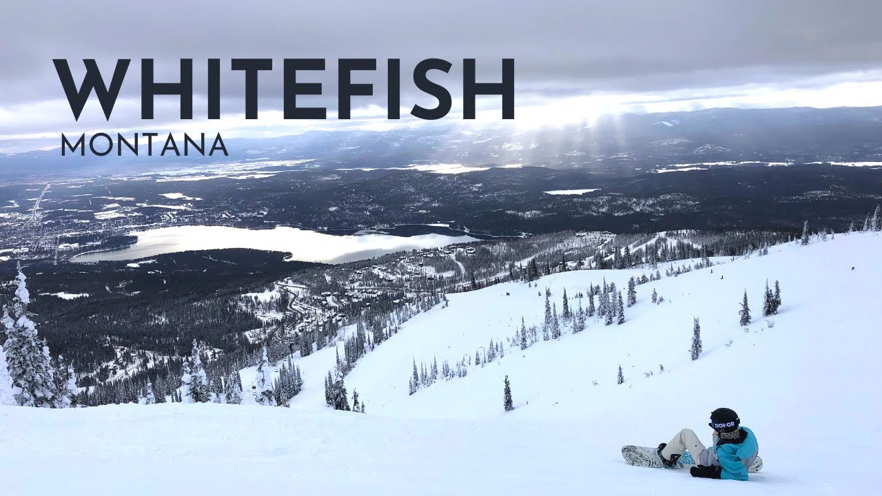 Ski/Snowboard Trip to Whitefish Mountain Resort (Big Mountain), Montana - GoPro Hero 8 Black