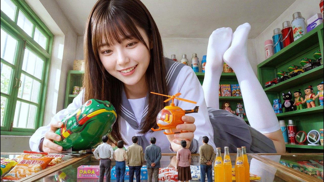 女巨人開店賣童年回憶？這波操作離譜又暖心！短片