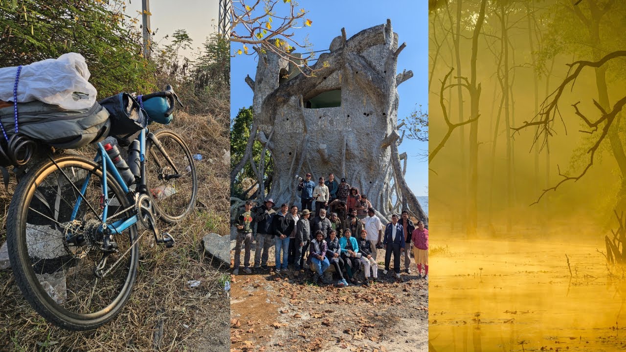 My First Time Solo Bikepacking 250kms to Kawal Tiger Reserve | Epic Journey into the Wild! 🚴‍♂️🐅🦌