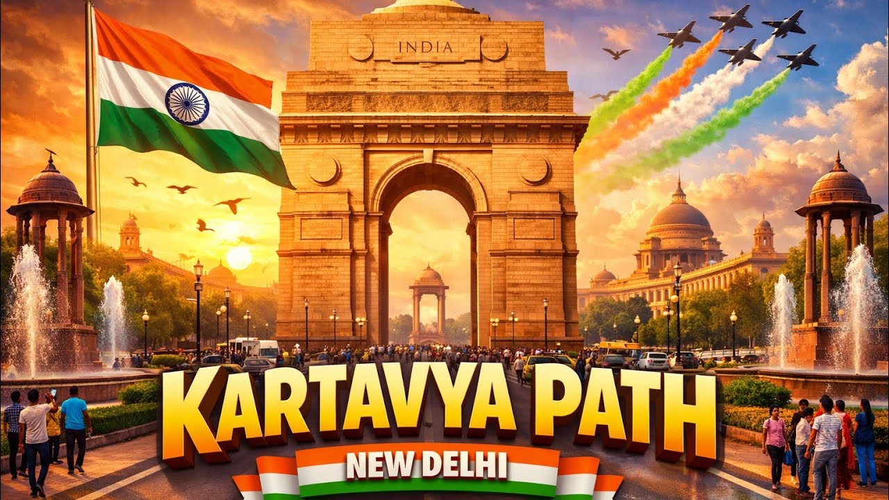Kartavya Path New Delhi 🇮🇳 | India Gate Walk Tour || Indian army 🪖❣️