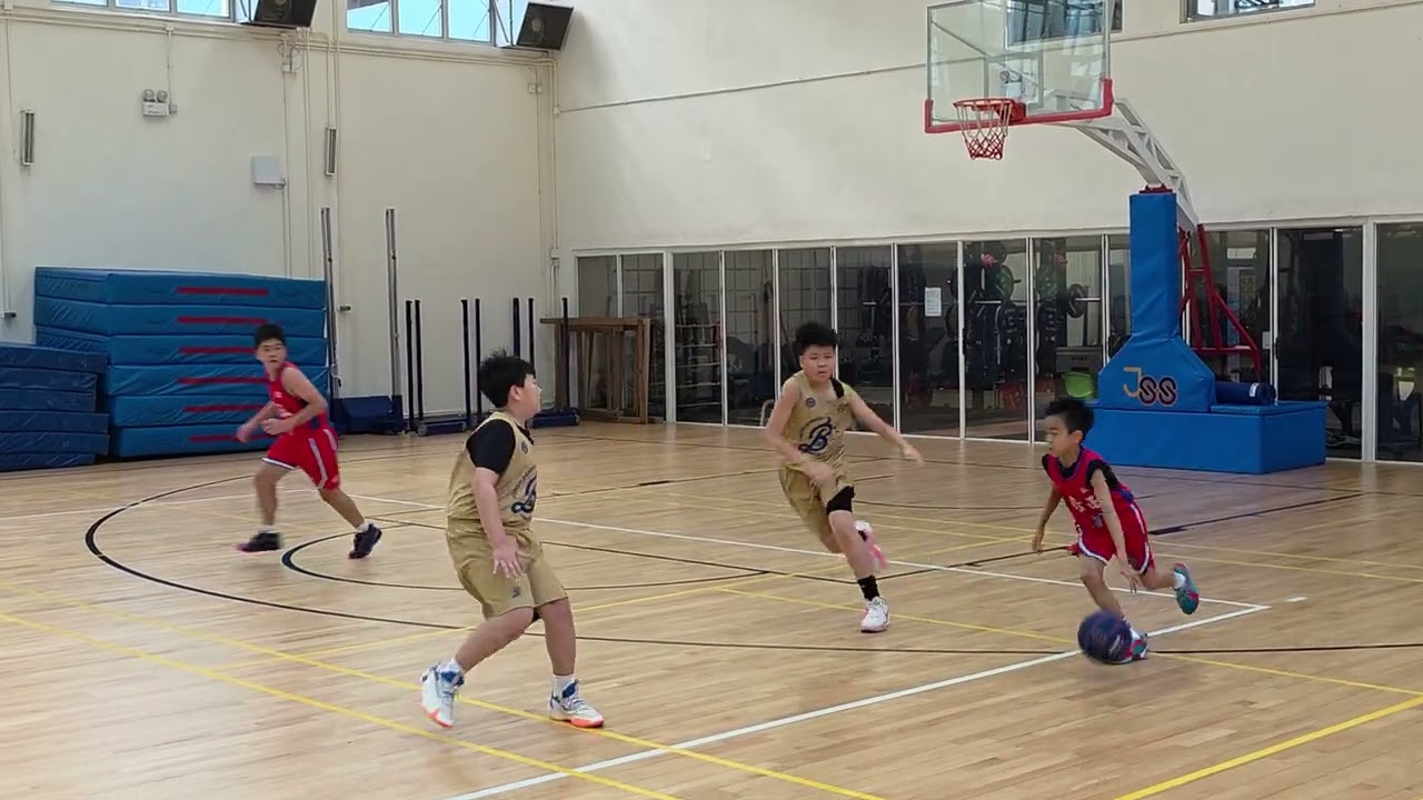 2026年金裘盃籃球賽 (08-MAR-2026)金牛12A(金) VS 培正B(紅) 第二節