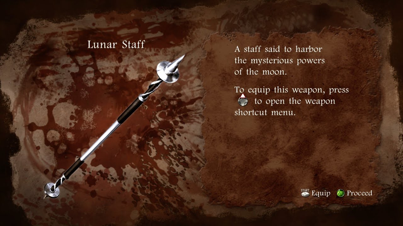 Ninja Gaiden II Lunar Staff