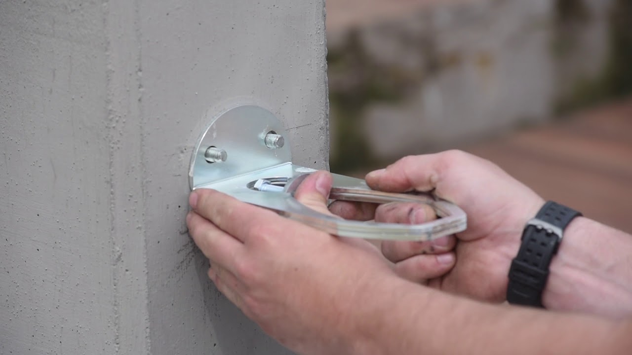 Vele Ombreggianti  Perfettamente Tese: Guida Installazione Del Palo Alu-SimplE di MaantA.