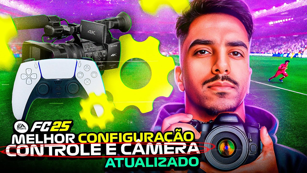 ESSA CONFIGURAÇÃO VAI MUDAR SEU JOGO no EA FC 25! 🎮 (Melhor Configuração de CONTROLE e CÂMERA)