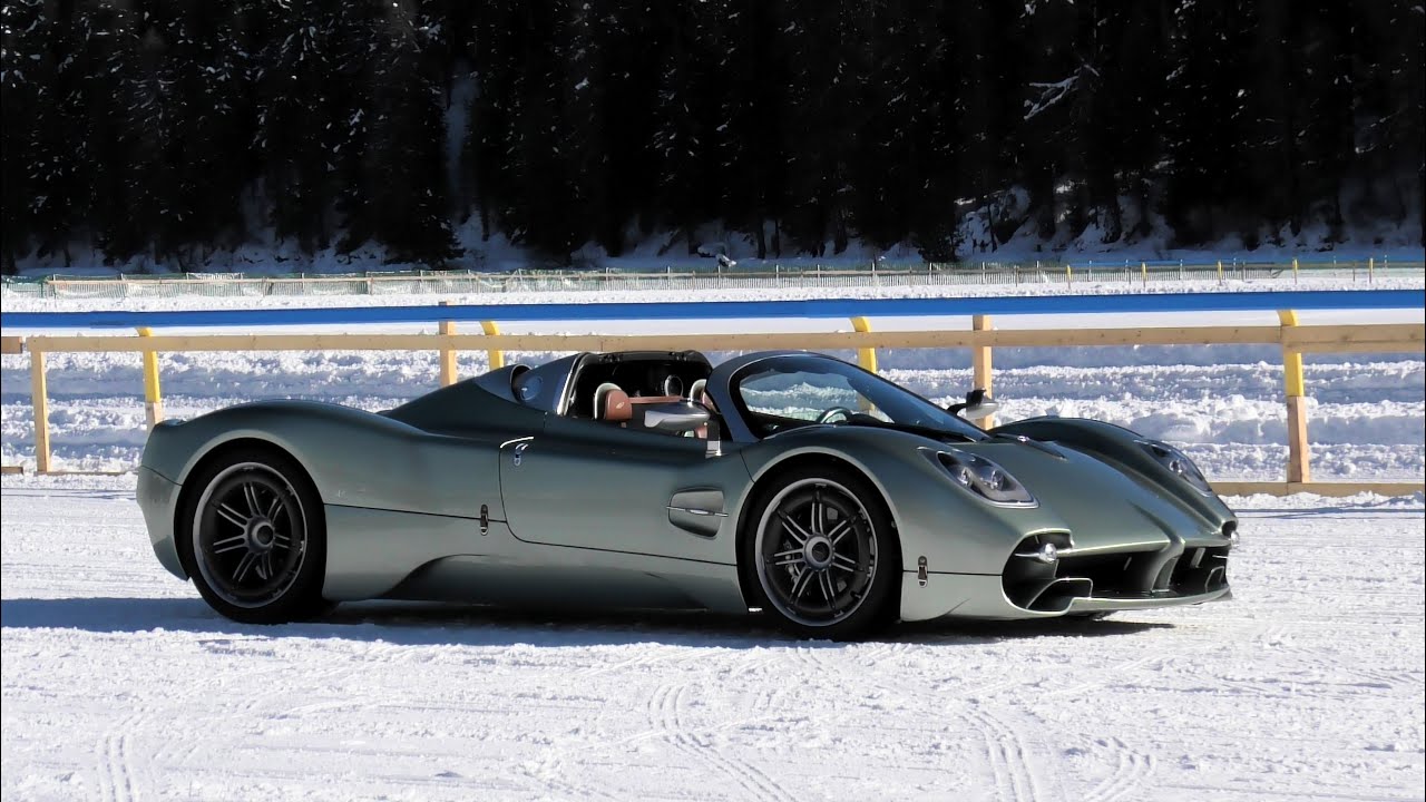 Pagani Utopia Roadster | Start Ups + Driving on Ice | St. Moritz