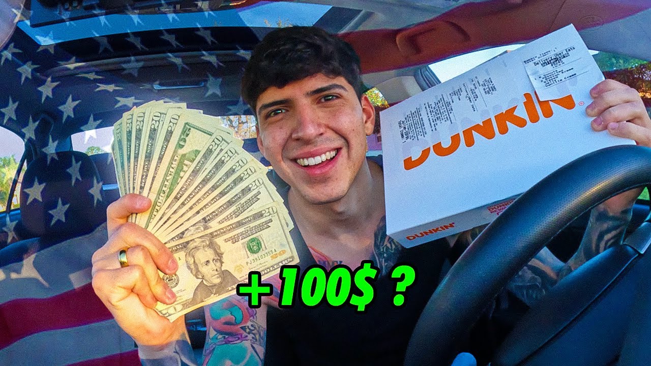 1 DÍA como REPARTIDOR de COMIDA en USA! 🇺🇸