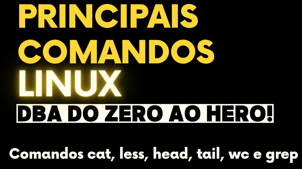 Comando cat, less, head, tail, wc, grep
