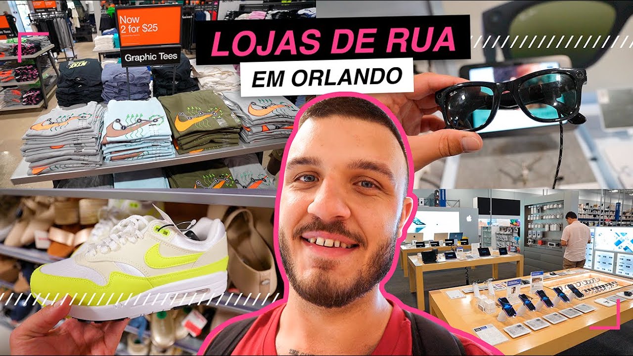 AS MELHORES LOJAS DE RUA DE ORLANDO (com preços)