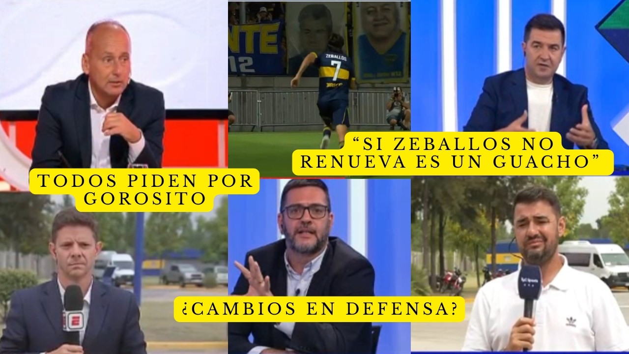 BOCA ESTÁ JUGANDO CON FUEGO CON EL TEMA ZEBALLOS, LO QUIEREN DE ITALIA...